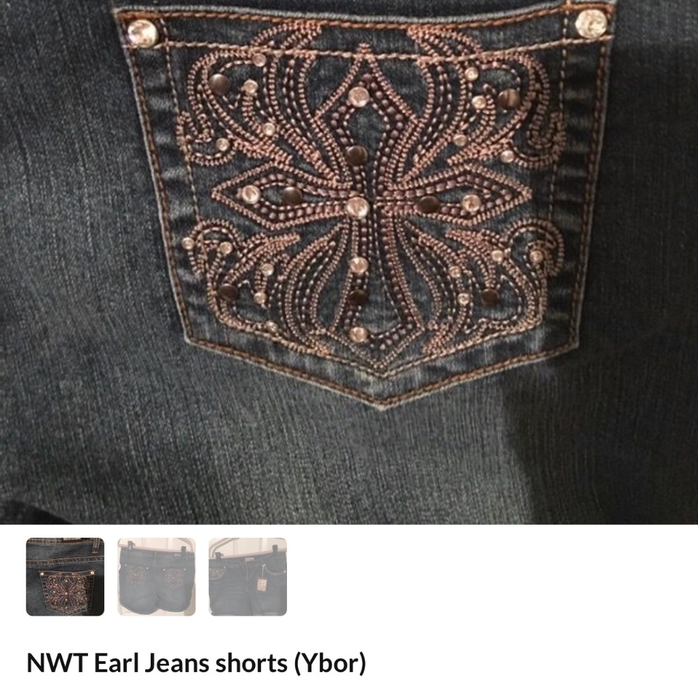 Earl Jean Shorts size 10 NWT